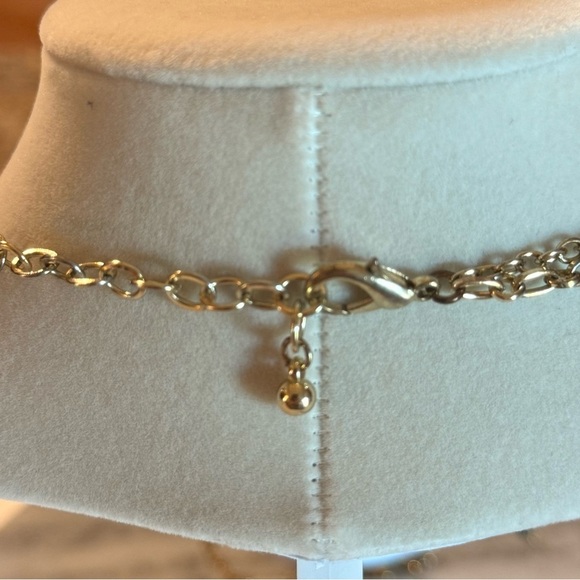 Fashion Jewelry Colorful Double Chain Necklace Aztec Pattern Bohemian Style - Picture 4 of 10